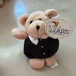 NWT Vintage Wish Pets Mini Plush Teddy Bear